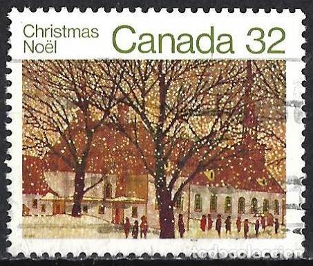 Sellos: Canada 1983 - Mi 898 - YT 862 - Navidad : Iglesia