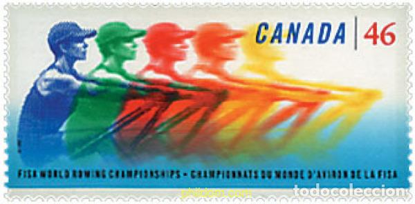 Sellos: 50997 MNH CANADA 1999 23 CAMPEONATO DEL MUNDO DE REMO DE LA FISA EN ONTARIO