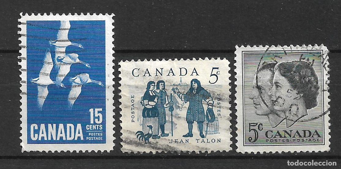 Sellos: canada 3 sellos usado - 1/24