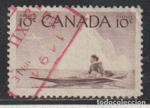 Sellos: CANADA // YVERT 278 // 1955 ... USADO