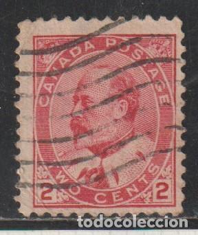 Sellos: CANADA // YVERT 79 // 1903-07 ... USADO