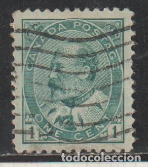 Sellos: CANADA // YVERT 78 // 1903-09 ... USADO