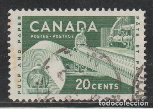 Sellos: CANADA // YVERT 289 // 1956 ... USADO