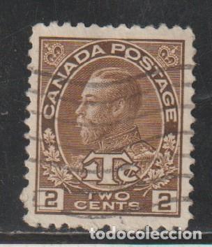 Sellos: CANADA // YVERT 106 // 1915-16 ... USADO