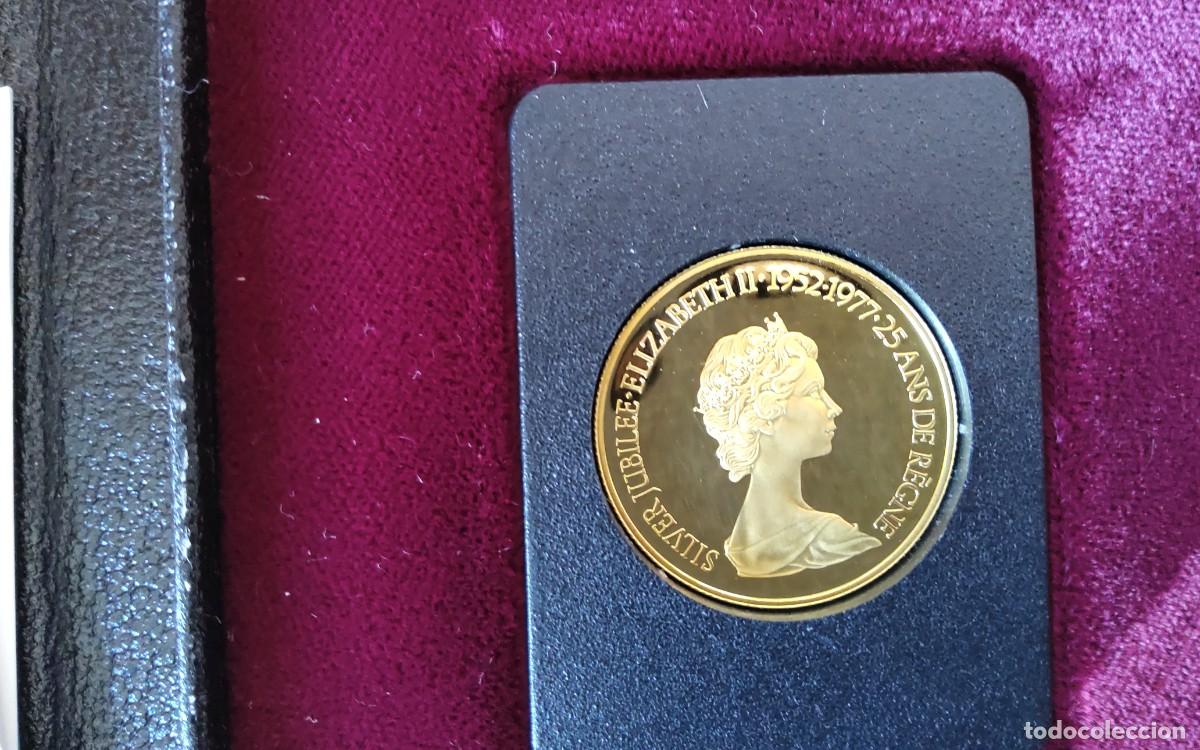 Sellos: MONEDA DE ORO 100 $ CANADA 1.977 - Foto 3