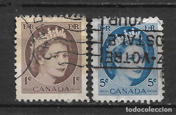 Selos: canada 2 sellos usado - 20/2