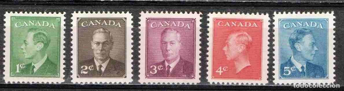 Sellos: SELLOS** DE CANADA 1950, YT 231/ 35