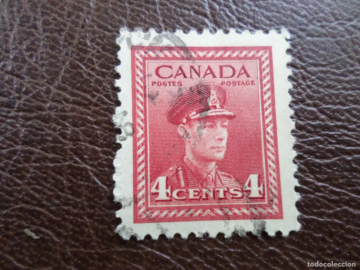 Sellos: .canada, 1943, jorge VI, Yverr 209