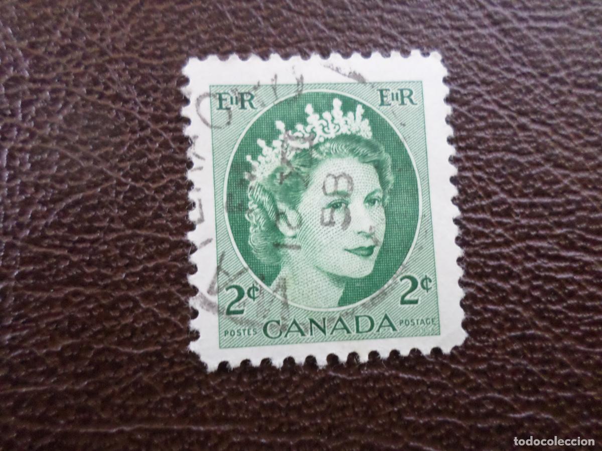 Sellos: .canada, 1954, isabel II, Yvert 268