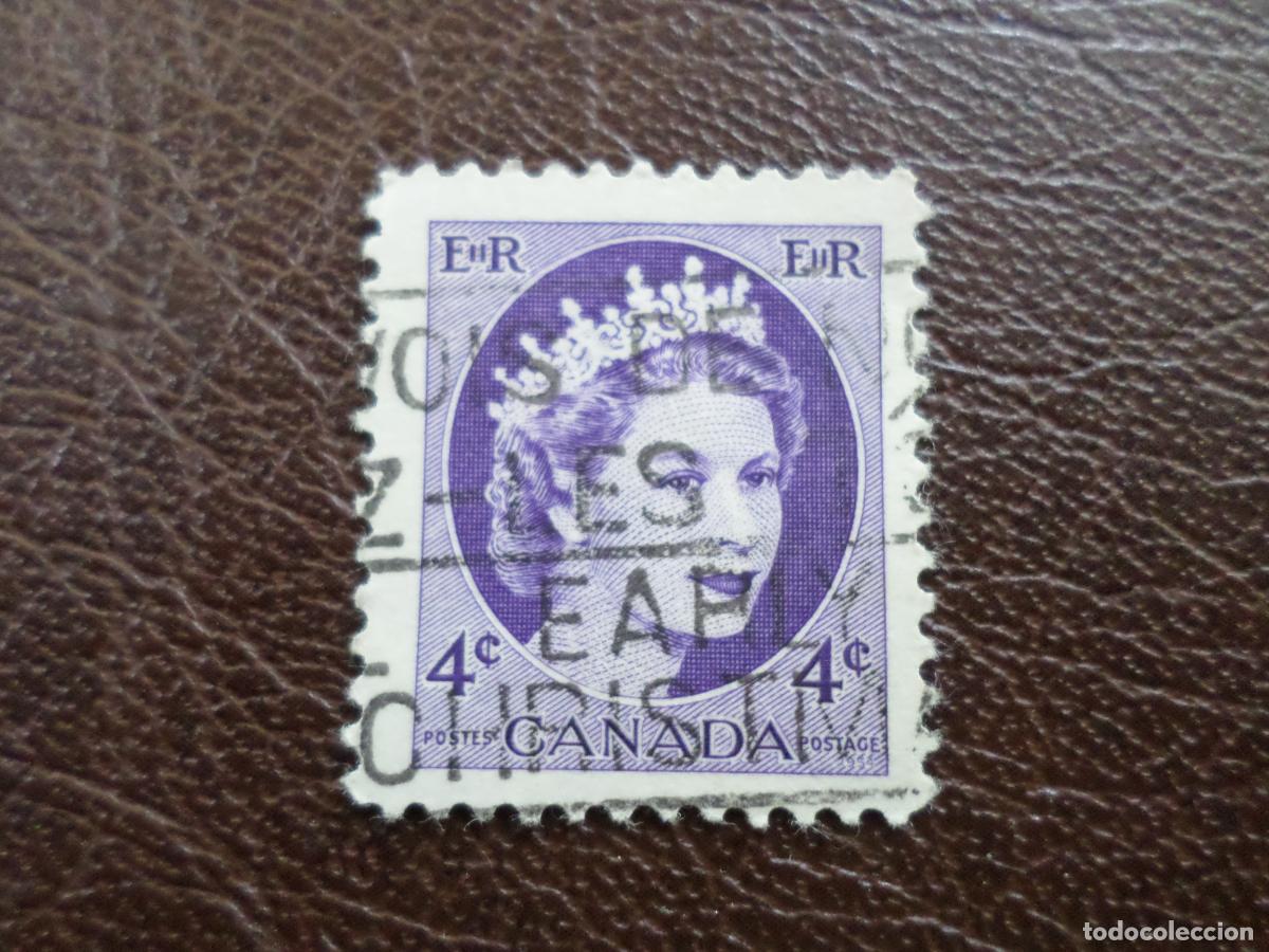 Sellos: .canada, 1954, isabel II, Yvert 270