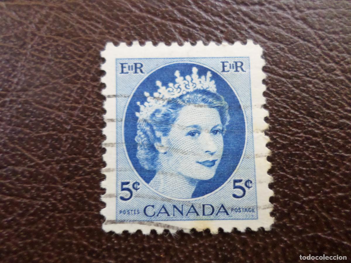 Sellos: .canada, 1954, isabel II, Yvert 271