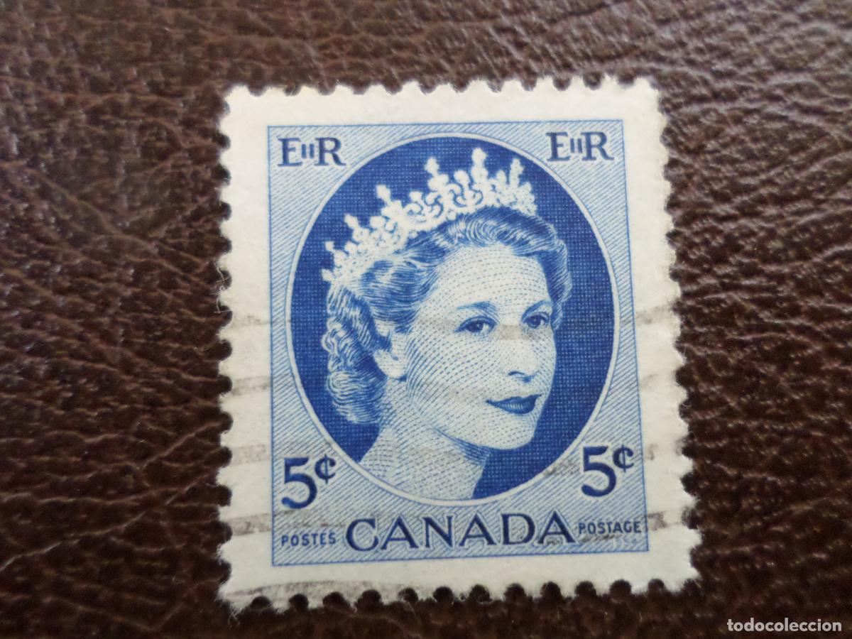 Sellos: .canada, 1954, isabel II, Yvert 271