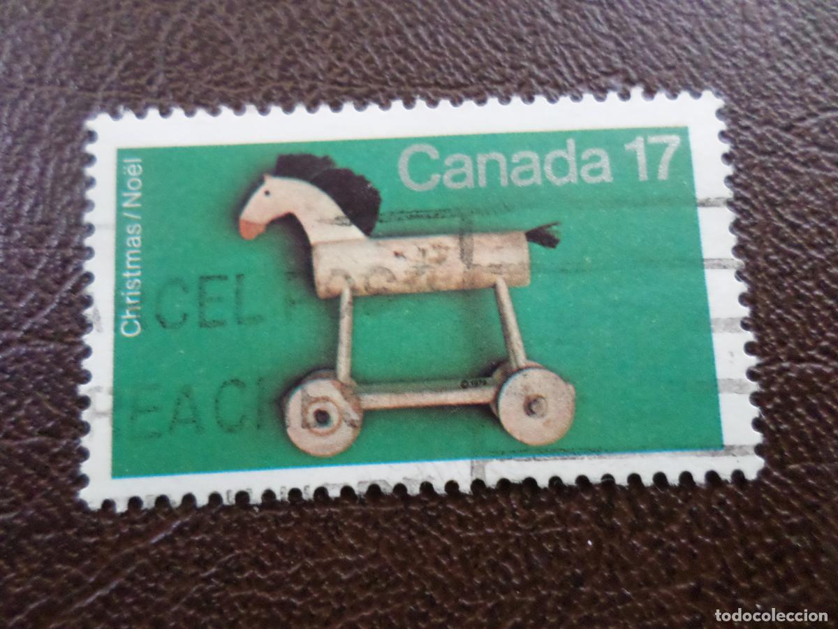 Sellos: .canada, 1979, navidad, juguetes antiguos, Yvert 718