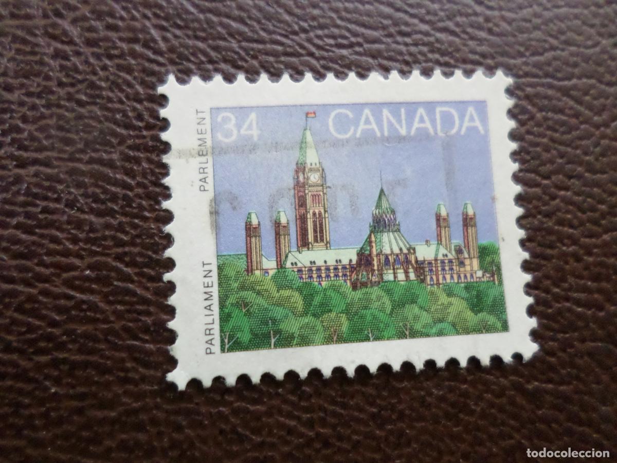 Sellos: .canada, 1985, edificio del parlaento, Yvert 912