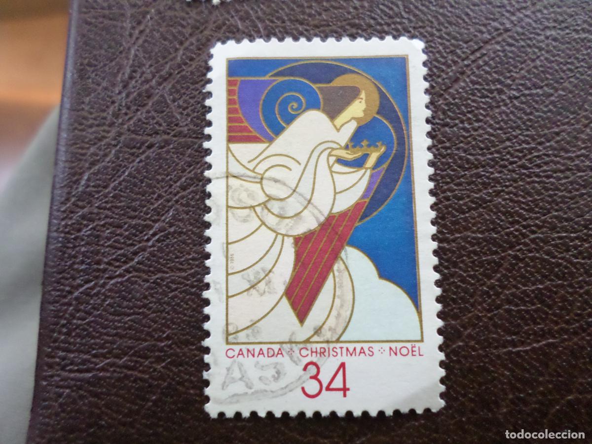 Sellos: .canada, 1986, navidad, Yvert 974
