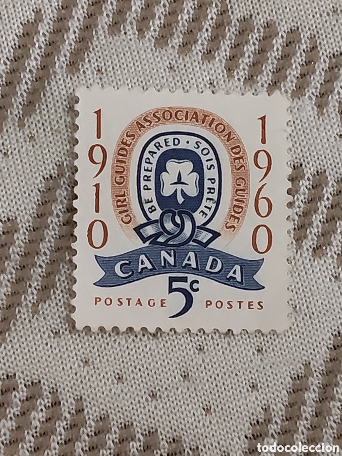 Sellos: Sello de Canad&aacute; 50 aniversario de la asociaci&oacute;n de gu&iacute;as de Canad&aacute; 1960