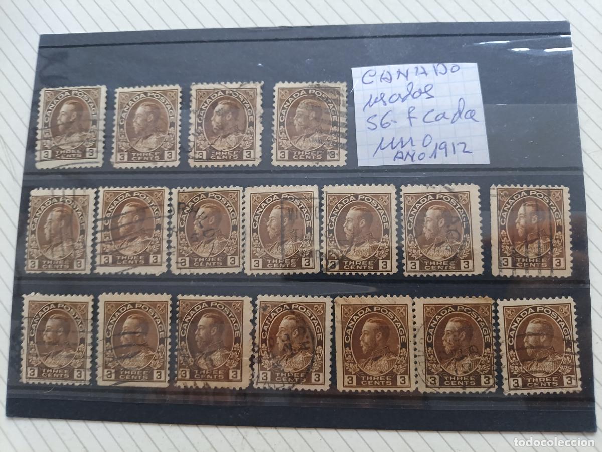Sellos: Lote de sellos de Canad&aacute; - Foto 1