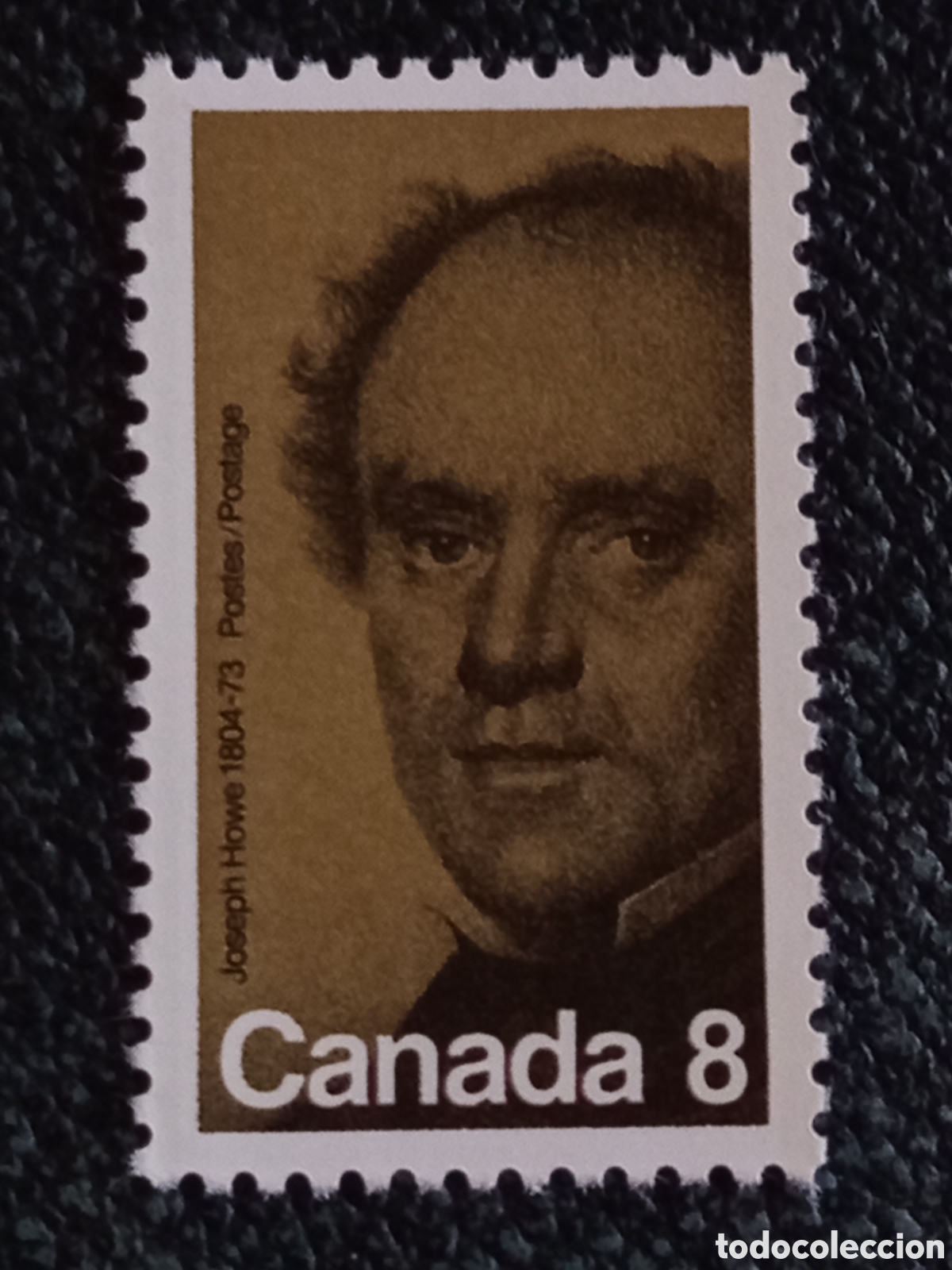 Sellos: Sello Individual Canad&aacute; 1973 Centenario Joseph Howe MH Edifil 499 / Scott 616
