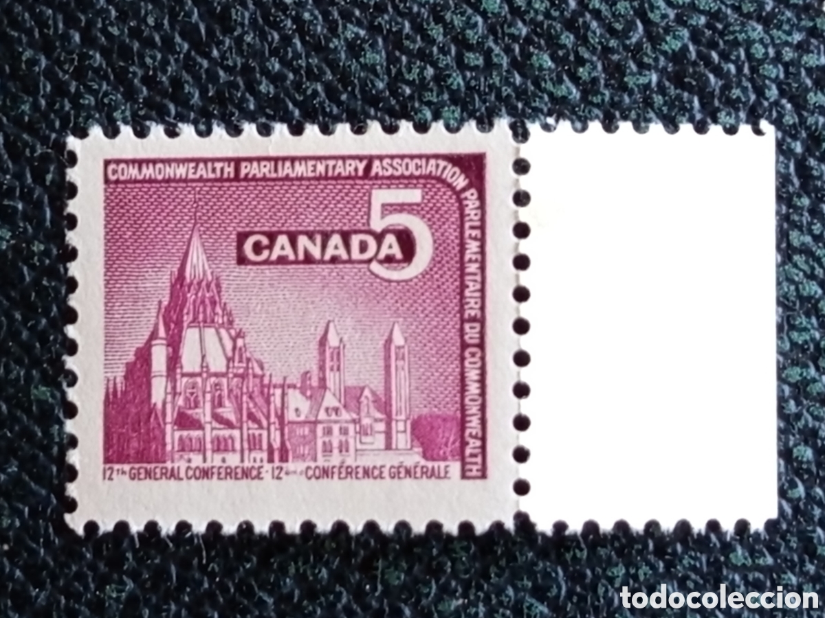 Sellos: Sello Canad&aacute; 1966 Asociaci&oacute;n Parlamentaria Commonwealth MNH Edifil 355 / Sc 450