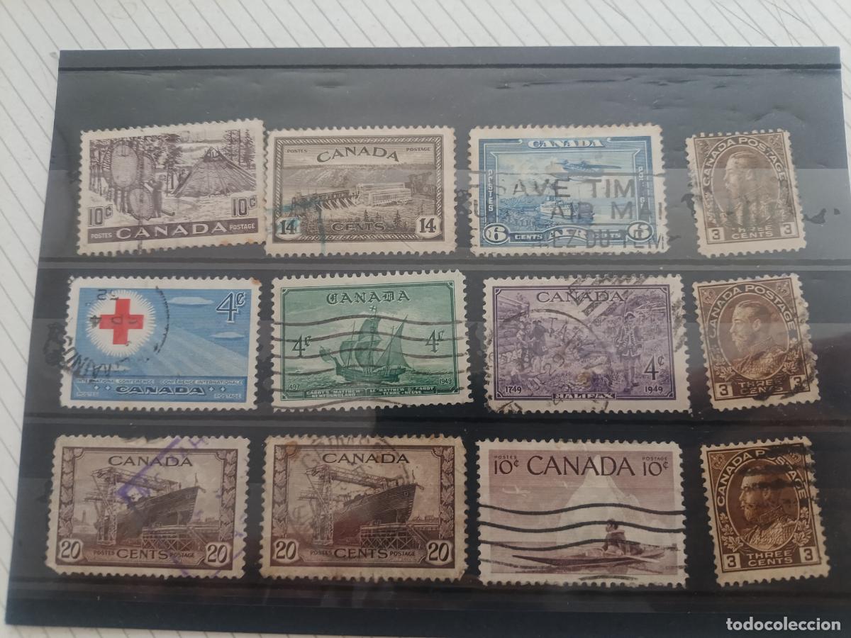 Sellos: Canad&aacute;. Lote de sellos - Foto 1
