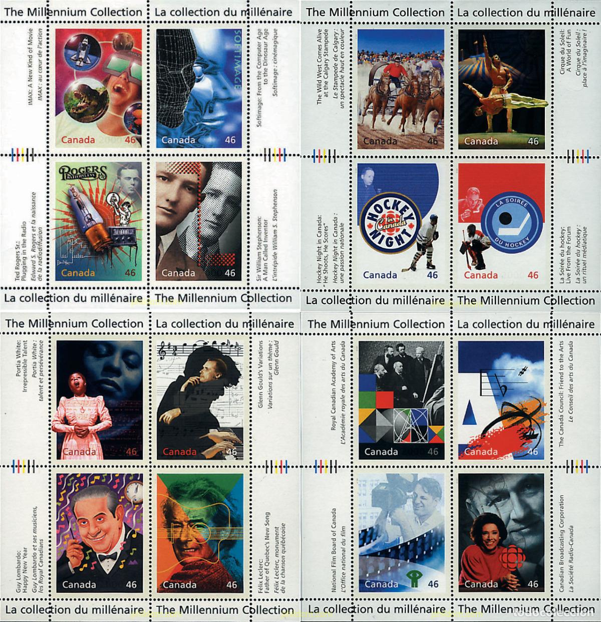Sellos: 51052 MNH CANADA 1999 MILENIO