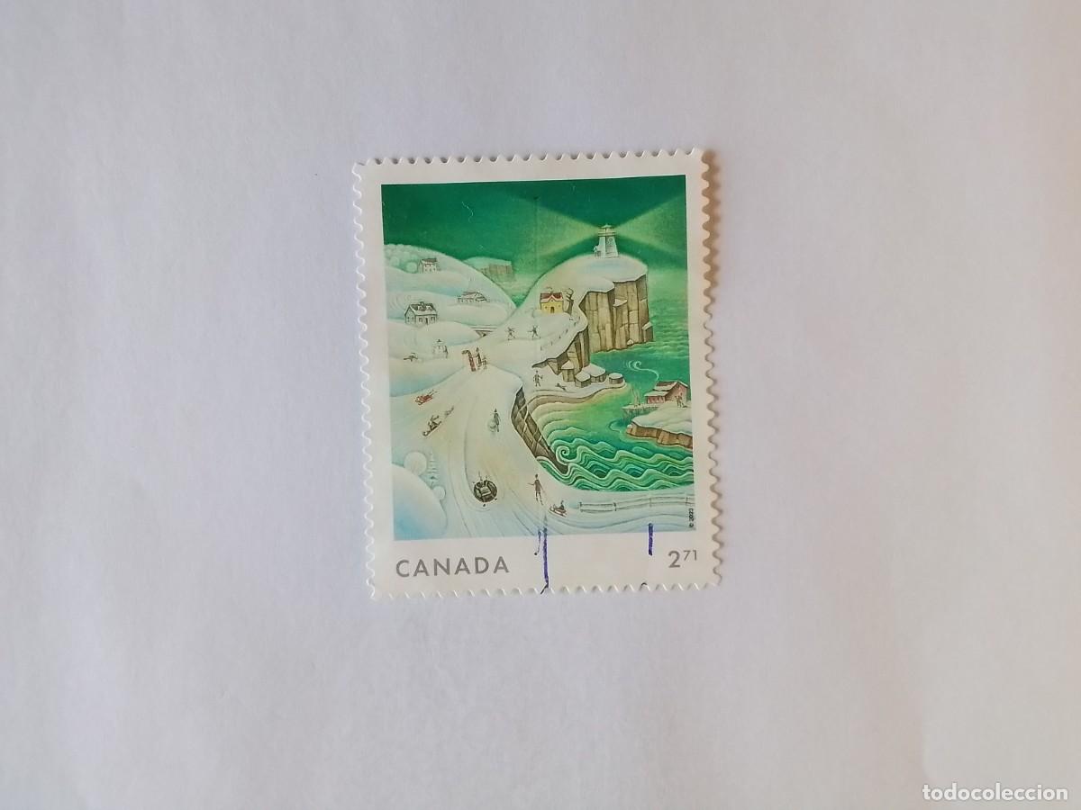 Sellos: A&Ntilde;O 2023 CANAD&Aacute; SELLO USADO - Foto 1