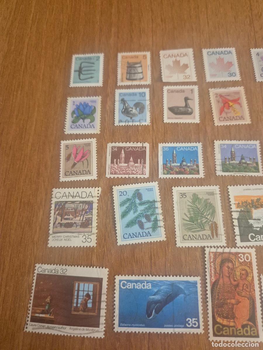 Sellos: LOTE 29 SELLOS CANADA DIFERENTES. - Foto 2