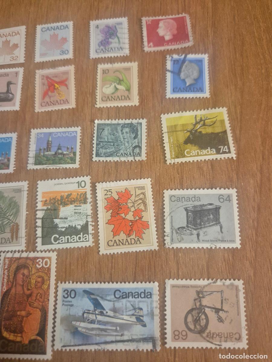 Sellos: LOTE 29 SELLOS CANADA DIFERENTES. - Foto 3