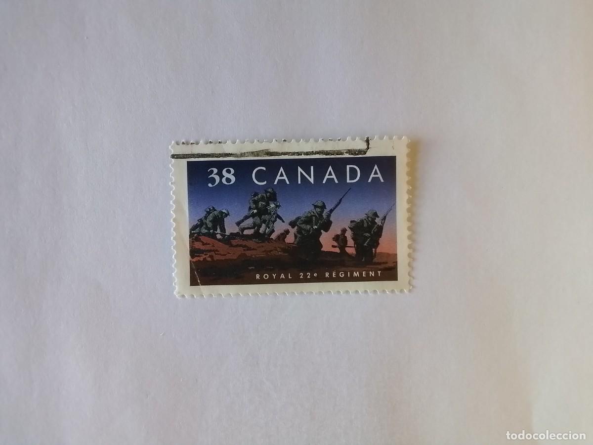 Sellos: A&Ntilde;O 1989 CANAD&Aacute; SELLO USADO - Foto 1