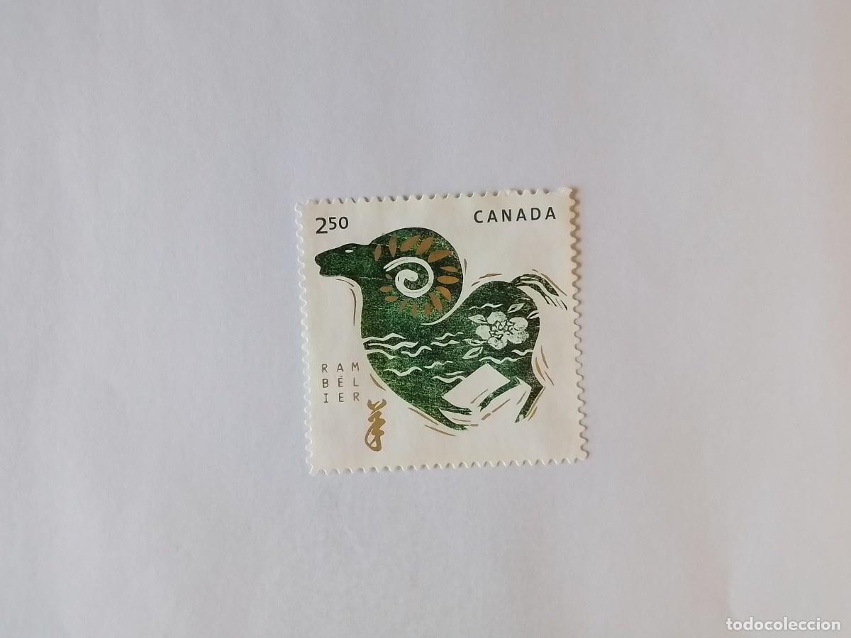 Sellos: A&Ntilde;O 2015 CANAD&Aacute; SELLO USADO