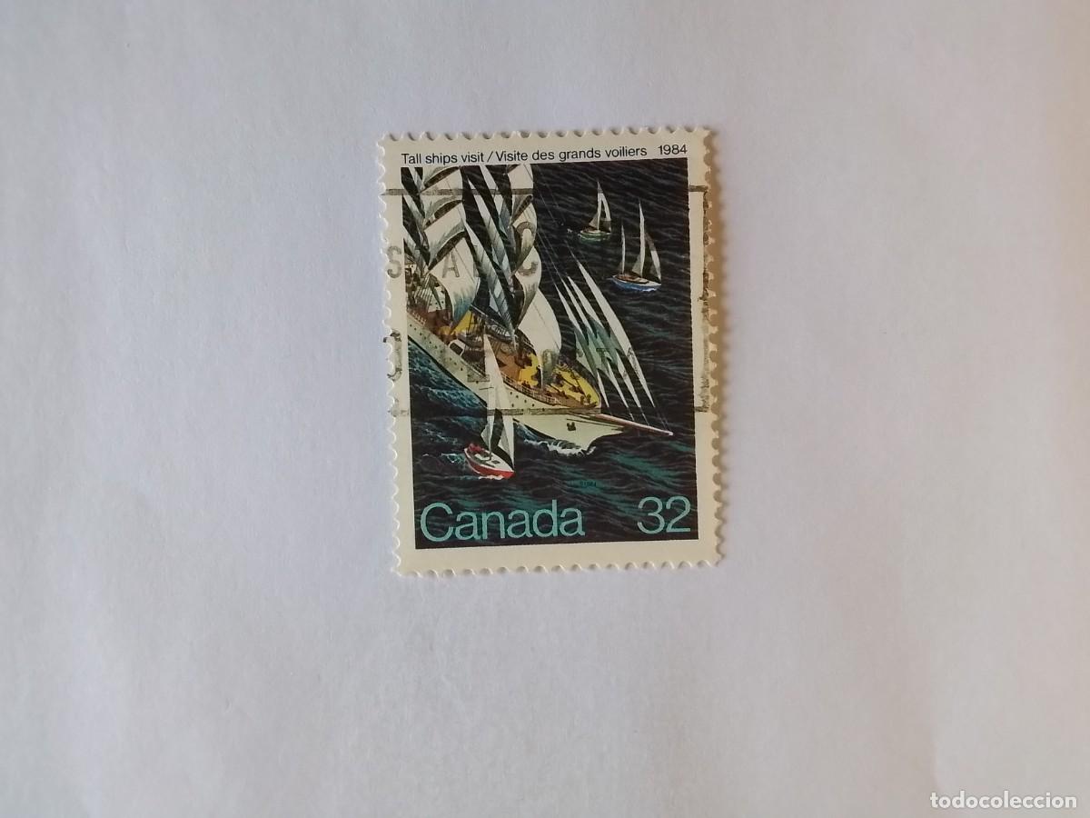 Sellos: A&Ntilde;O 1982 CANAD&Aacute; SELLO USADO - Foto 1