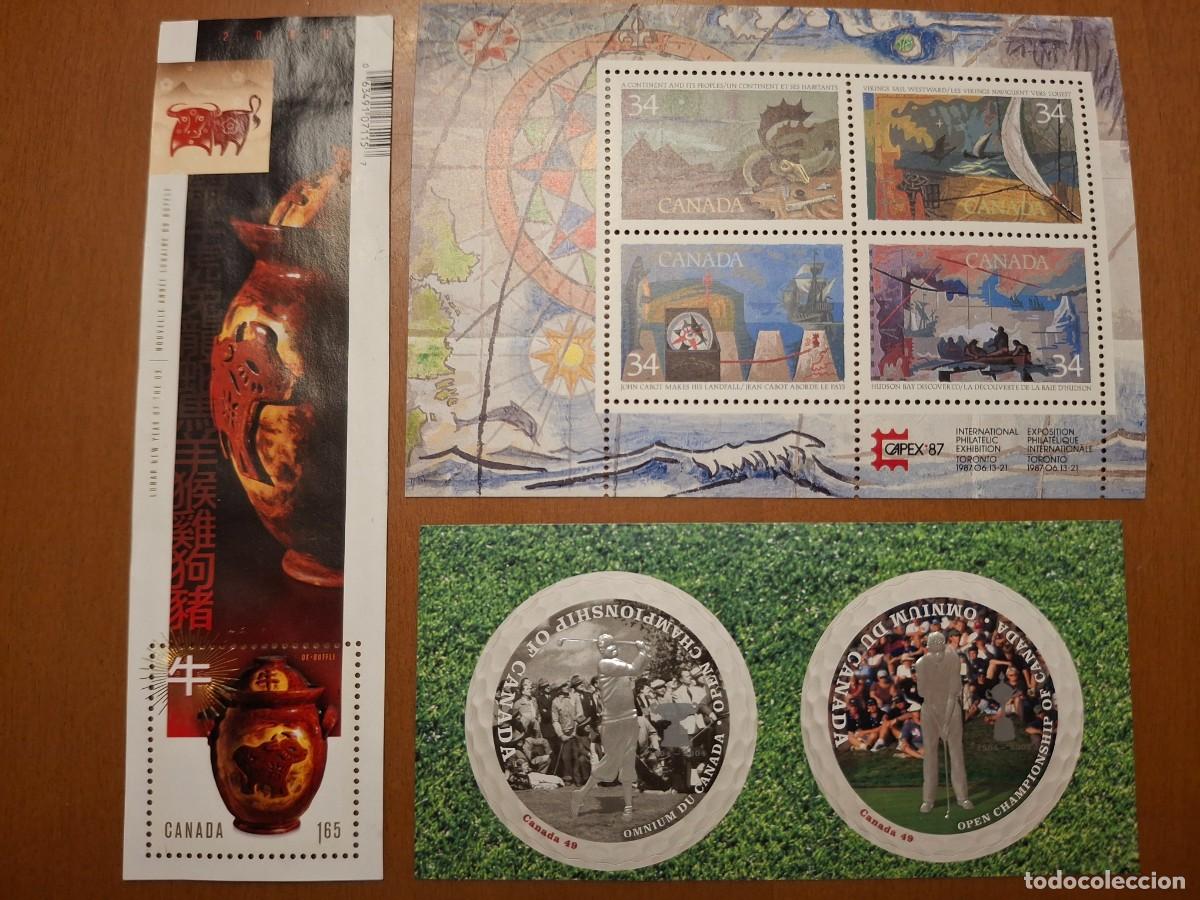 Briefmarken: HB324 HOJITAS BLOQUE de CANADA en NUEVO ideal para tematicas (leer descripcion)