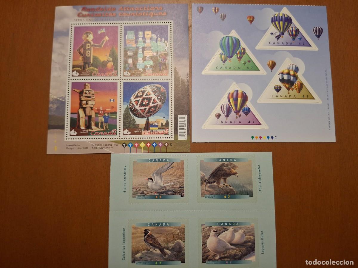 Briefmarken: HB325 HOJITAS BLOQUE de CANADA en NUEVO ideal para tematicas (leer descripcion)