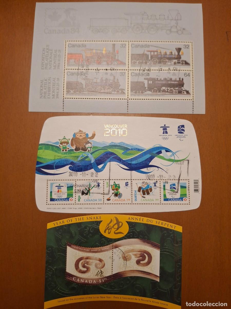 Briefmarken: HB331 HOJITAS BLOQUE de CANADA en usado ideal para tematicas (leer descripcion)