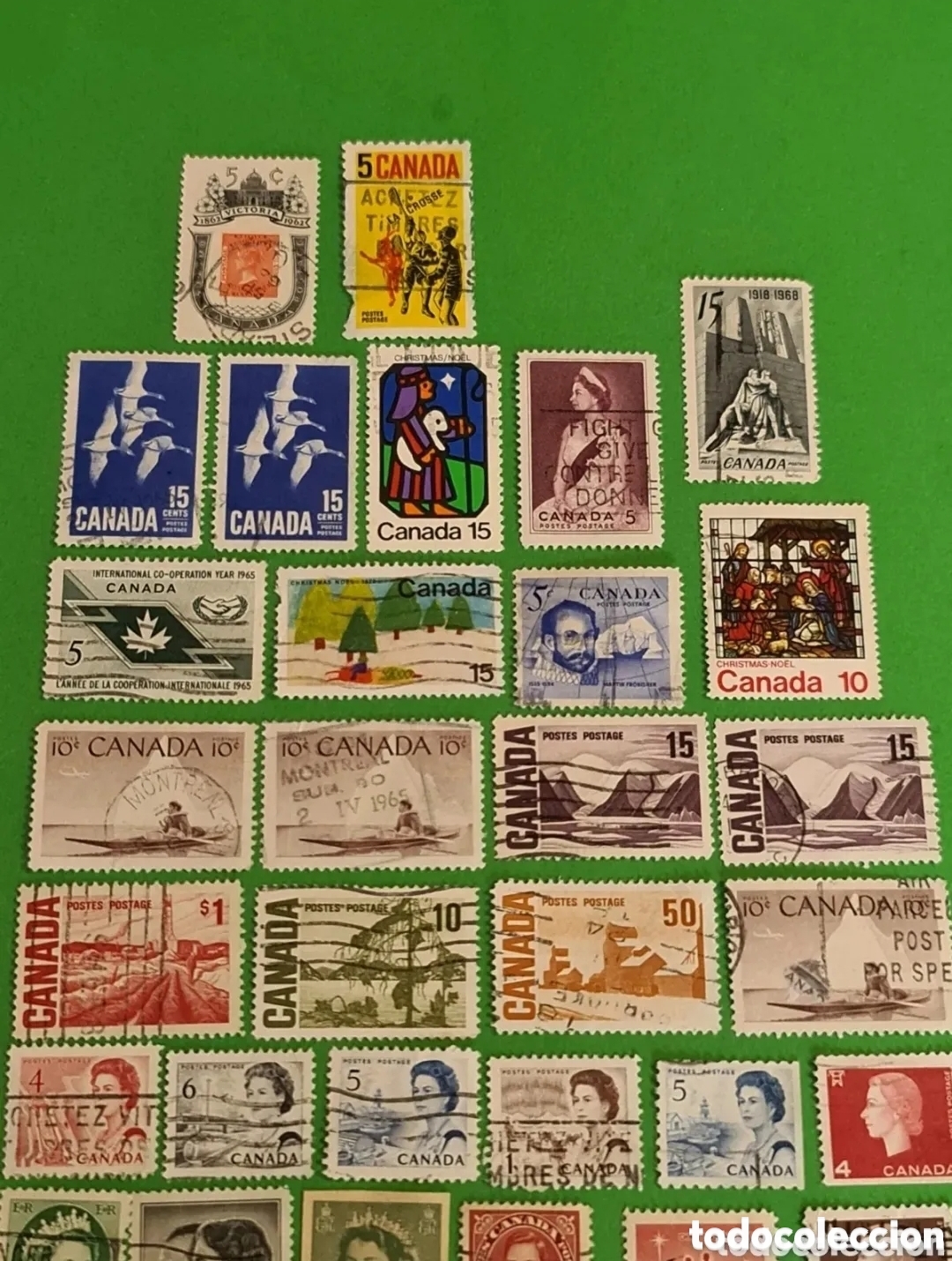 Sellos: Lote 43 sellos/ CANAD&Aacute; / Varios. - Foto 2