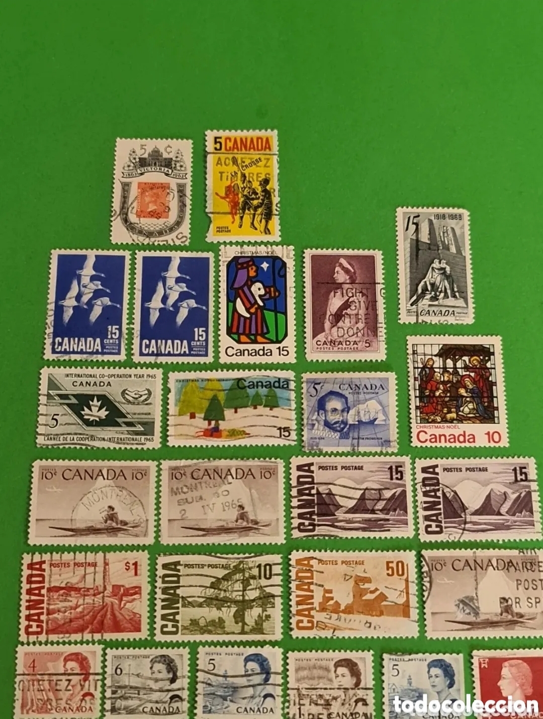 Sellos: Lote 43 sellos/ CANAD&Aacute; / Varios. - Foto 3