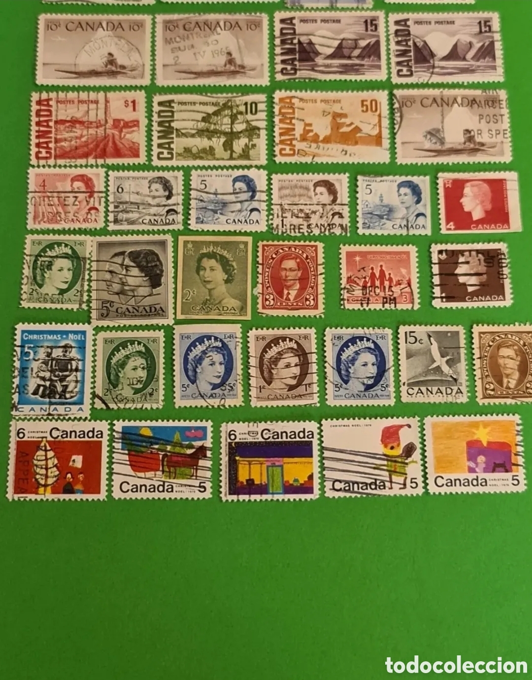 Sellos: Lote 43 sellos/ CANAD&Aacute; / Varios. - Foto 4
