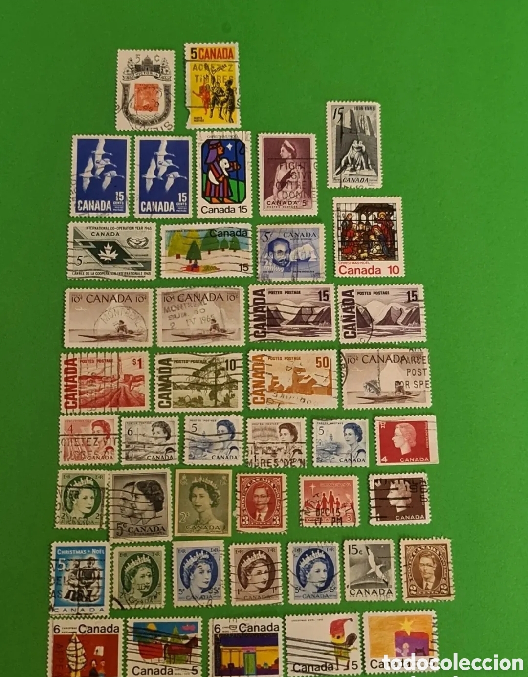Sellos: Lote 43 sellos/ CANAD&Aacute; / Varios. - Foto 1