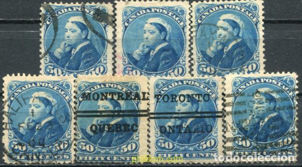 Sellos: 796164 USED CANADA 1893 REINA VICTORIA