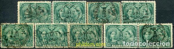 Sellos: 796168 USED CANADA 1897 REINA VICTORIA