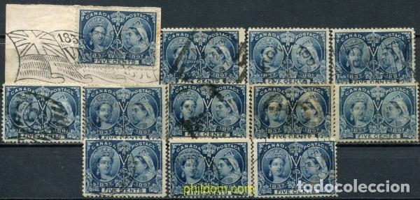Sellos: 796170 USED CANADA 1897 REINA VICTORIA