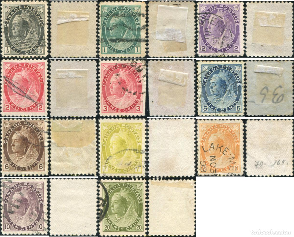 Sellos: 796178 USED CANADA 1898 REINA VICTORIA