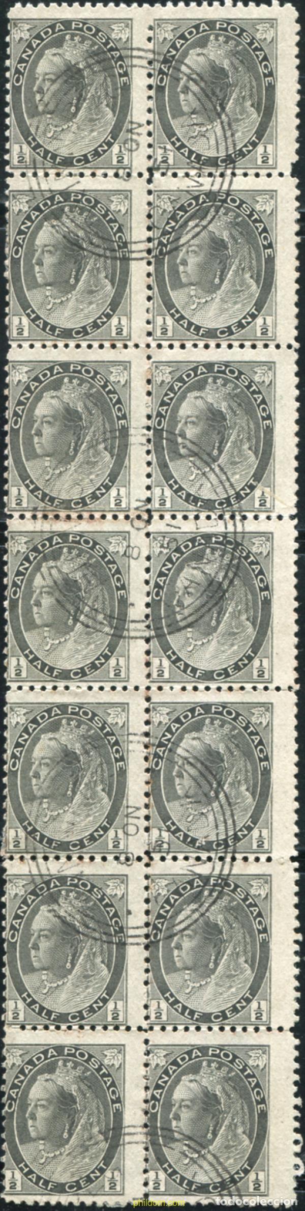 Sellos: 796185 USED CANADA 1898 REINA VICTORIA