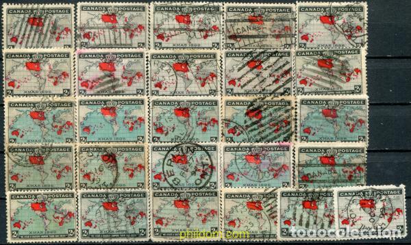 Sellos: 796324 USED CANADA 1898 COMMEMORACION DE LA TARIFA POSTAL UNIFORME PARA TODO EL IMPERIO BRITANICO