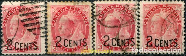 Sellos: 796323 USED CANADA 1899 REINA VICTORIA