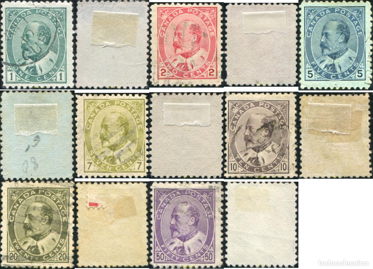 Sellos: 796325 USED CANADA 1903 REY EDUARDO VII