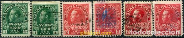 Sellos: 796431 USED CANADA 1915 REY GEORGE V