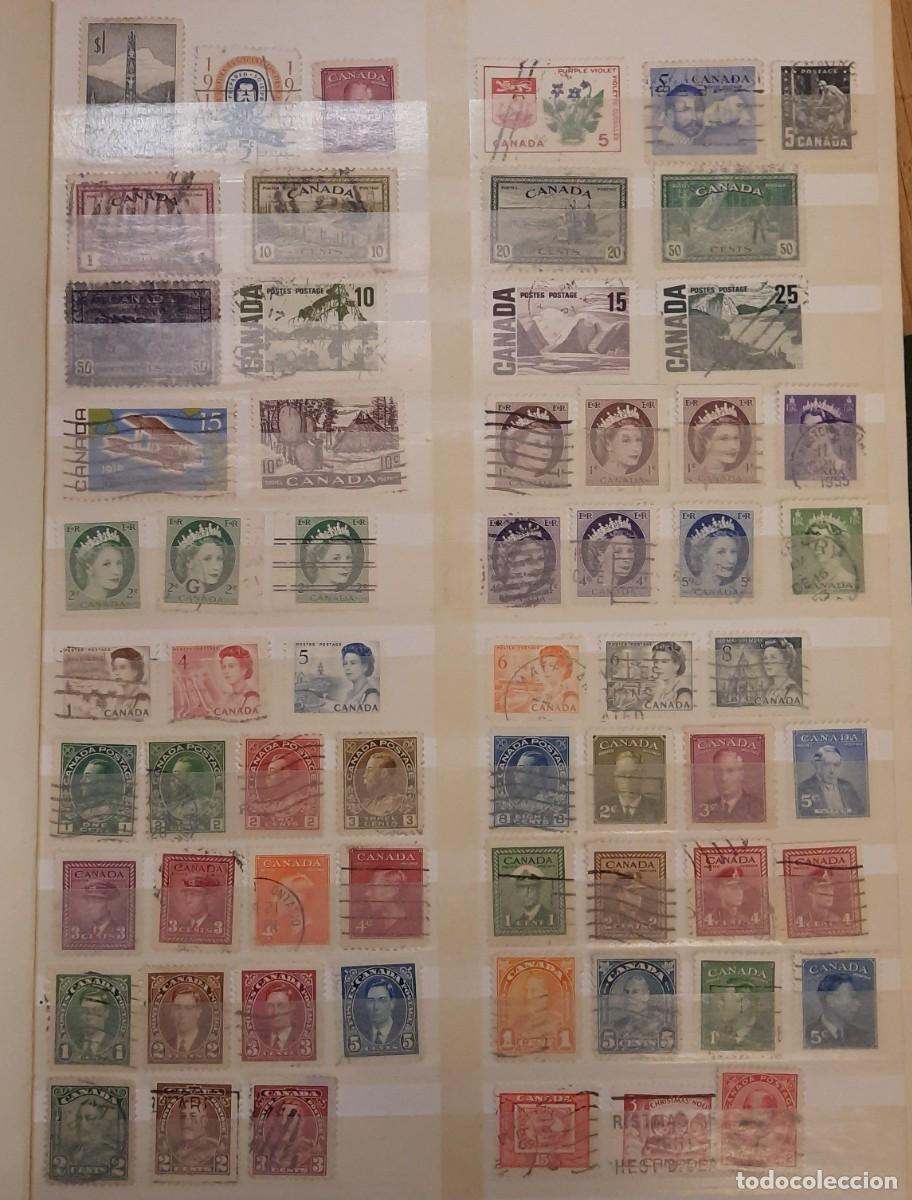 Timbres: 63 unidades Antiguo sellos de Canada