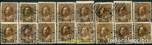 Timbres: 796342 USED CANADA 1922 REY GEORGE V