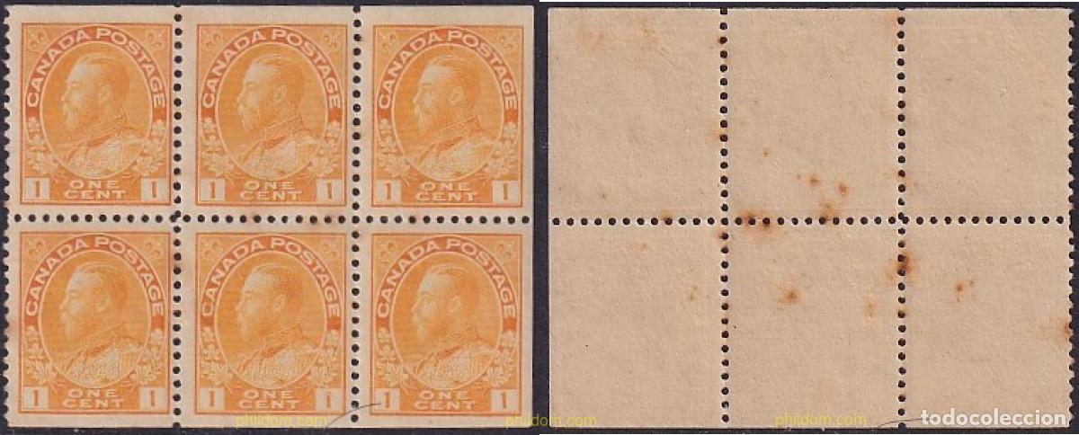 Selos: 730517 MNH CANADA 1922 REY GEORGE V
